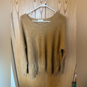 Mustard Confetti Sweater